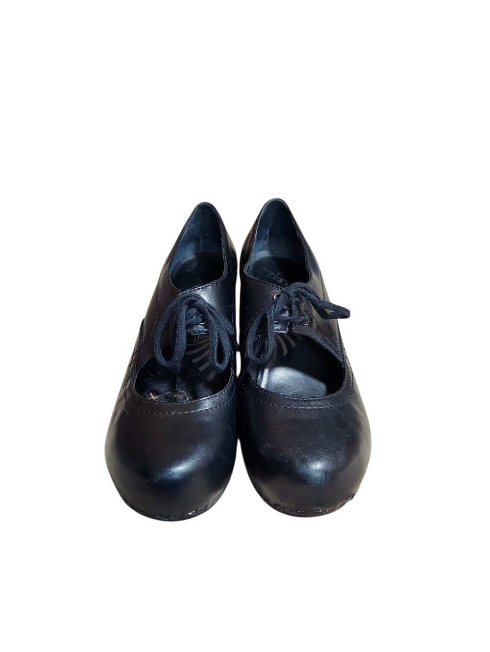 Classic Dansko Rory black leather Mary Jane clog heels in size US 7 - Picture 4 of 12